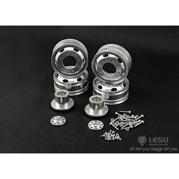 

LESU Metal Rear Wheel Hub for 1/14 Dumper Tractor Truck RC TAMIYA Scania MAN HINO700 Model