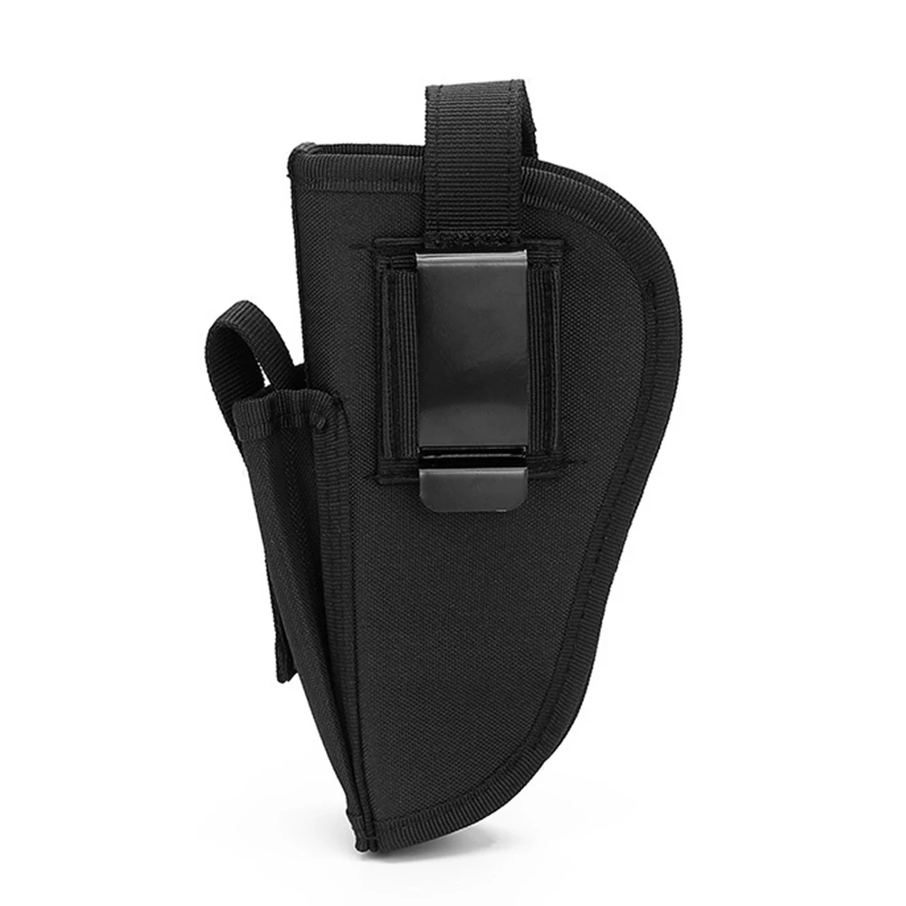 Left Right Hand Gun Holster Bag Case For Golck Beretta Sig Hk Usp Concealed Holster Belt Metal Clip Adjustble Universal Holsters