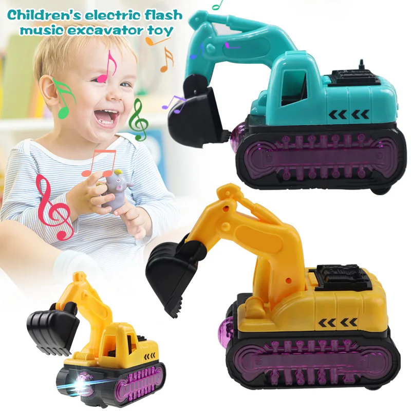 cat motorized excavator toy