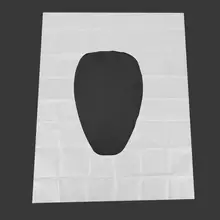 Домашнее универсальное одноразовое покрытие на сиденье унитаза портативная Водонепроницаемая подушка для унитаза