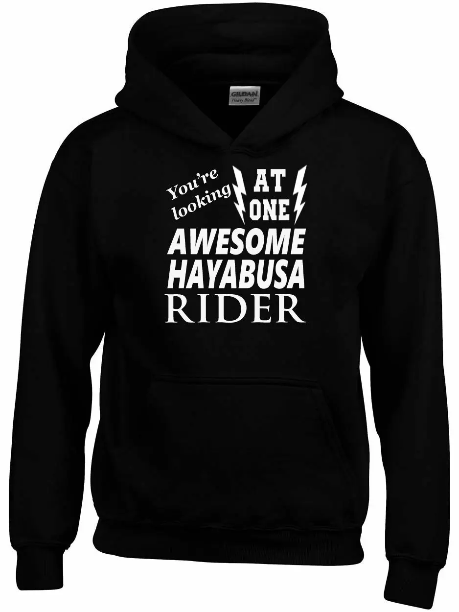 Потрясающая Толстовка Hayabusa Rider забавный подарок на день рождения Мужская