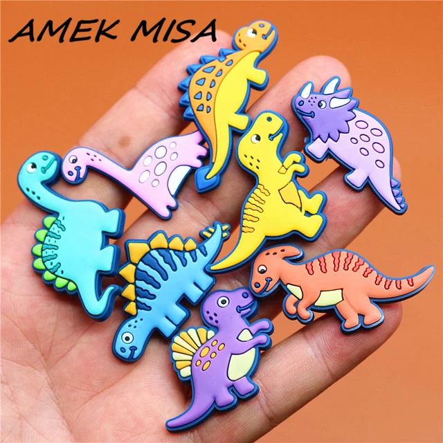 Crock Charms Accessories Cartoon Animals Cute PVC Shoe Croc Buttons Sandals  Charms Decoration Marine Organism Free Shipping