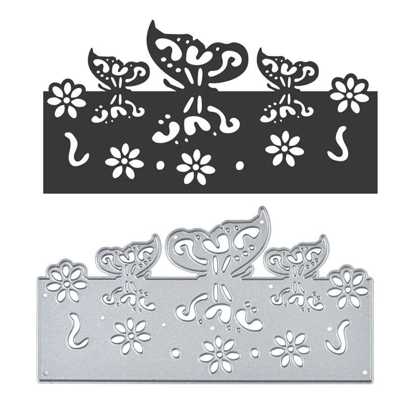 

Naifumodo Butterfly Dies Flower Metal Cutting Dies New 2019 for Card Making Scrapbooking Dies Embossing Stencil Craft Frame Dies