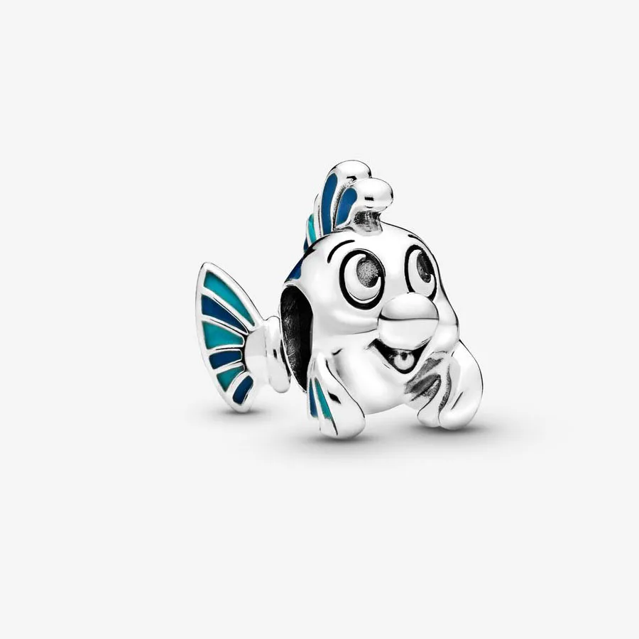The Little Mermaid Flounder Charm