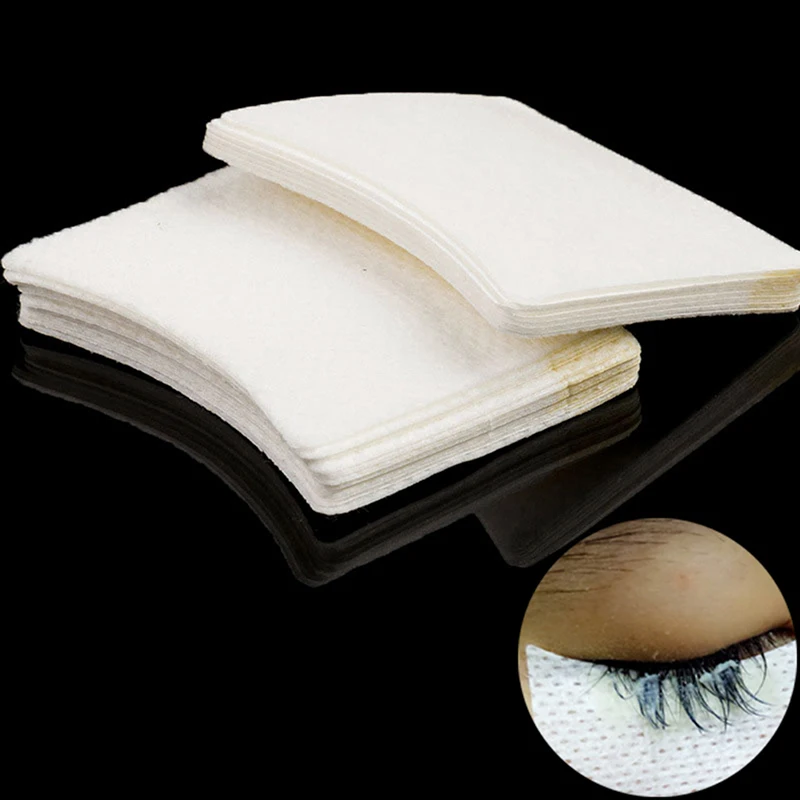 

40/80PCS Under Eye Pads Disposable Eyelash Extension Patch Lash Cotton Eyelash Extension Patches Tips Sticker Wraps Makeup Tool