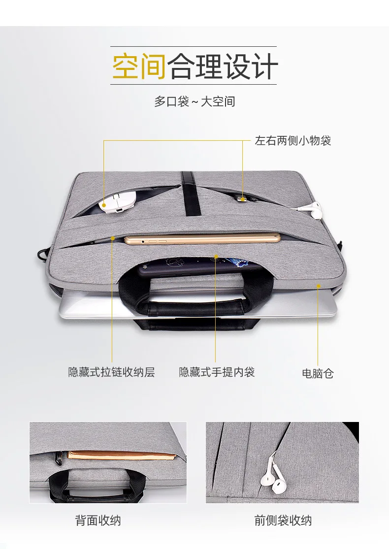 Ручная внутренняя упаковка сумки для ноутбука MacBook Apple 15,6 Pro настраиваемые, с логотипом