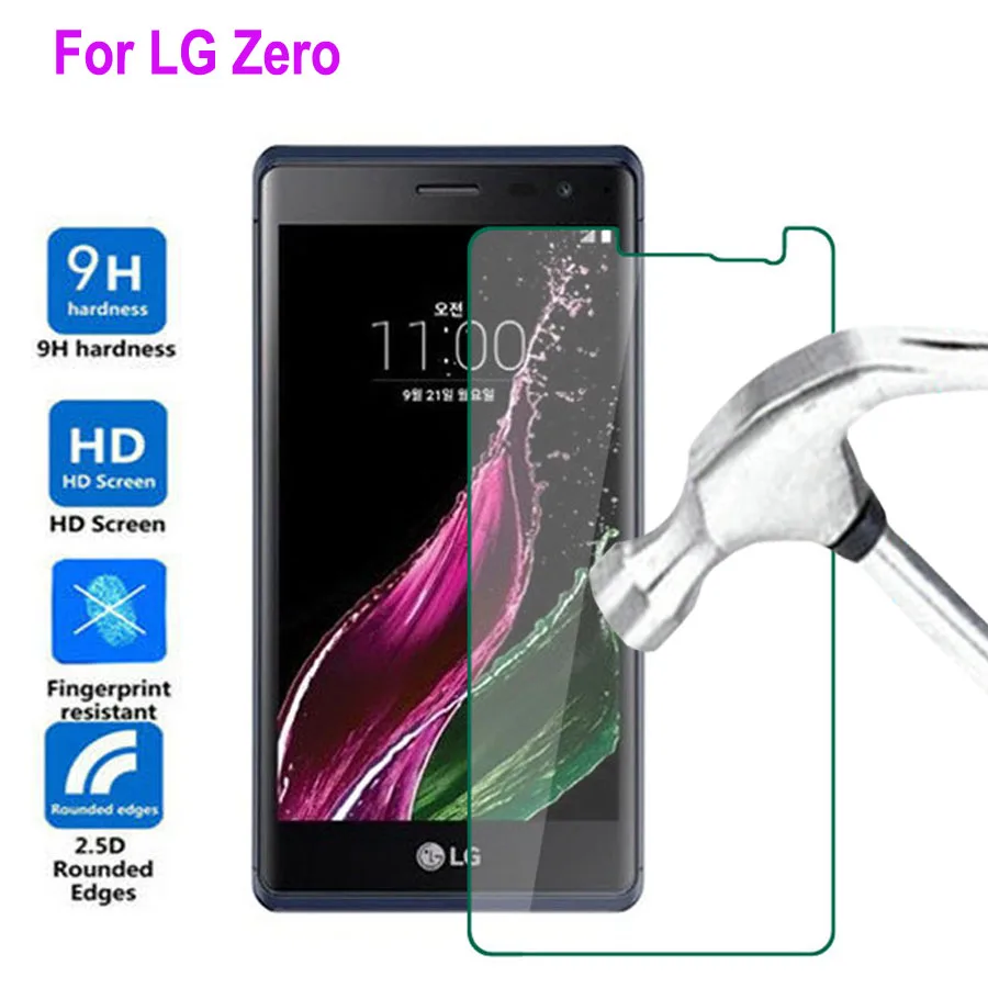 

9H Tempered Glass for LG Class LG Zero H740 5.0inch Screen Protector Cover for LG F620 H650 H650AR H650E H650K Front Guard Film