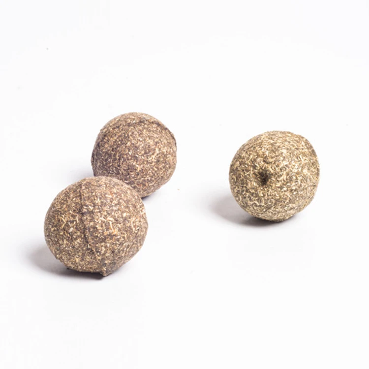 Popular Game Ball Cat Toy Coated With Herbal Cat Natural Mint Toy For Pet Kitten Pure Natural Wild Catnip Toys 3.2 cm