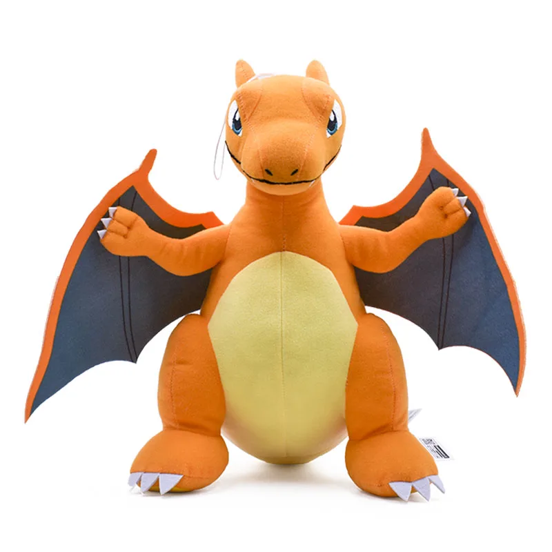 5 шт./компл. 33 см центр Charizard мегаэволюция Плюшевые игрушки Аниме Мягкие животные детские плюшевые куклы Рождественский подарок