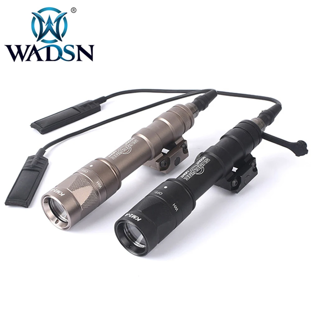 WADSN Surefir страйкбол тактический оружейный светильник M600W скаутский светодиодный