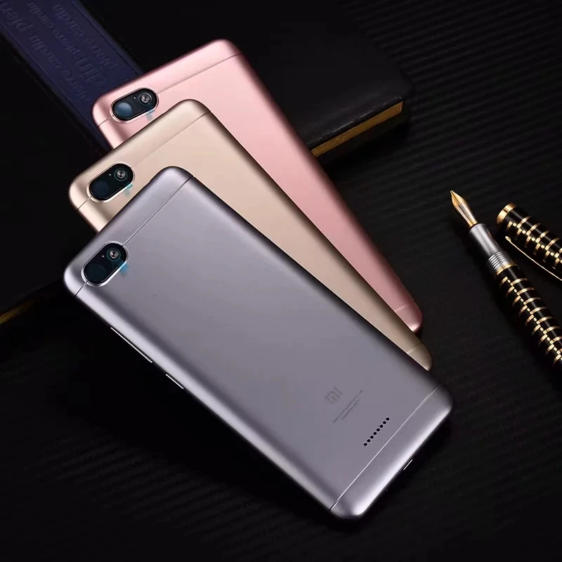 Оригинальный Корпус для Xiaomi Redmi 6A Redmi6A Пластиковая Крышка батарейного отсека