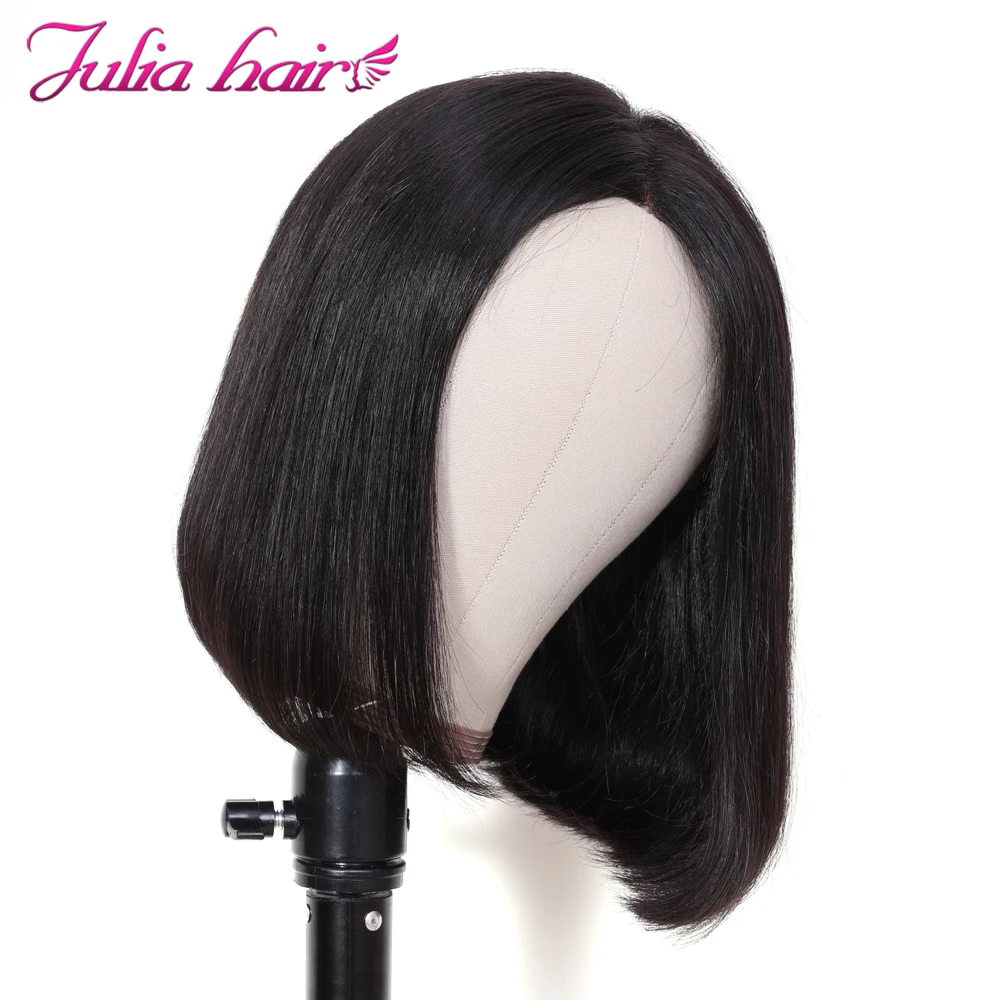 Blonde Bob Lace Front Human Hair Wigs Straight Brazilian Remy 613 Yellow Pink Green 13x4 Lace Front Short Bob Wig Pre Plucked (16)