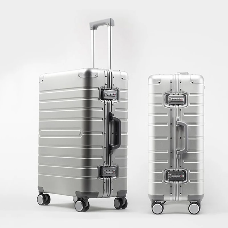 Чемодан на колесиках из алюминиево магниевого сплава|Чемодан колесиках| |