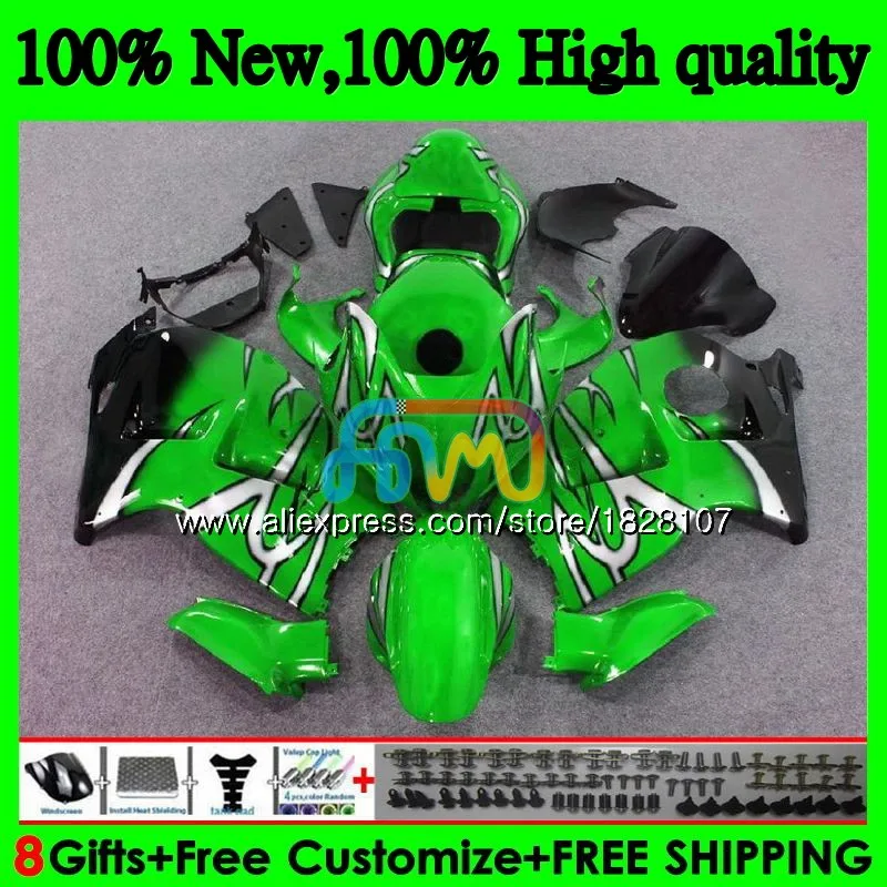 GSXR-1300 для SUZUKI Hayabusa GSXR1300 96 02 03 04 05 06 07 49BS. 70 GSXR 1300 2002 2003 цвета: зеленый, черный 2004 2005 2006 2007 обтекатель - Цвет: No. 1