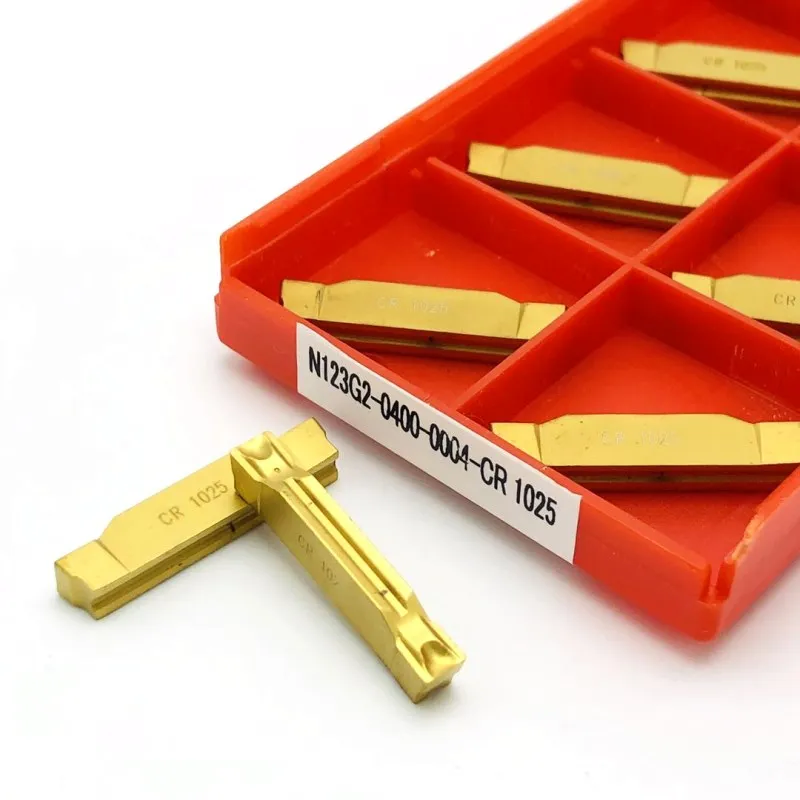 

Grooving Knife N123G2 0300 0003 CR1125 CR1025 Carbide Inserts Lathe Tool Groove Insert Cutting Tool N123G2 Alloy Turning Inserts