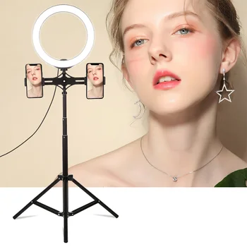 

5 Sections Foldable Tripod Height Adjustable Phone Selfie Live Streaming Portable Folding Tripod