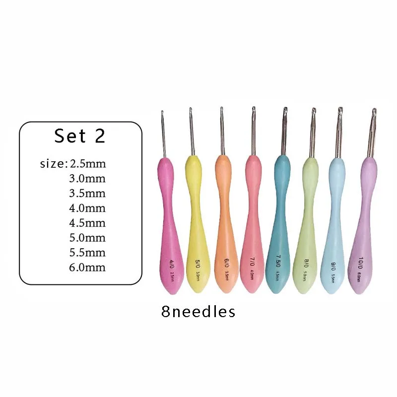 Crochet Hooks Set Knitting Needles Set Crochet Needles Kit Crochet For  Knitting Crocherochet Set Knitting Pro