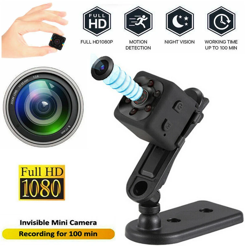 FULL HD 1080P DVR мини камера WIFI SQ13 SQ23 SQ11 SQ12 ночное видение водонепроницаемый корпус CMOS