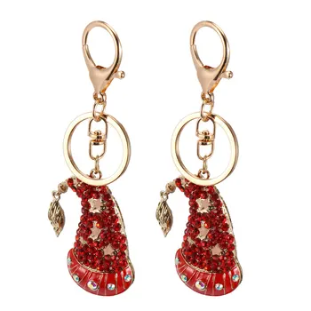

2pcs Keychains Durable Decorative Chic Decor for Xmas Bag Gift