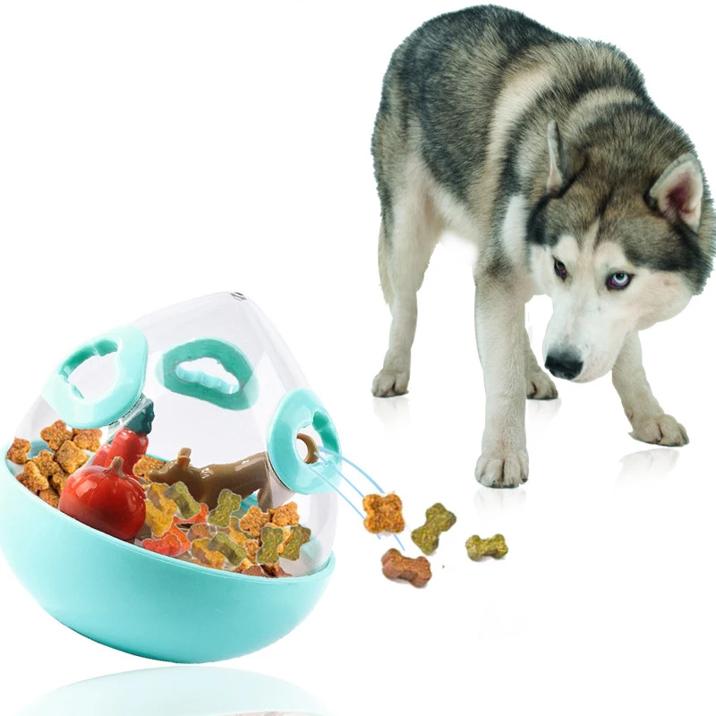 Собака качели утечка еда мяч собака IQ интерактивная игрушка для питомца кошки умнее мячи для еды лакомство диспенсер тренировочный стакан щенок Упражнение