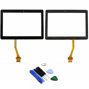 

For Samsung Galaxy Tab 2 10.1 GT-P5113 P5113 touch screen with digitizer tablet pc glass panel + tools black white color