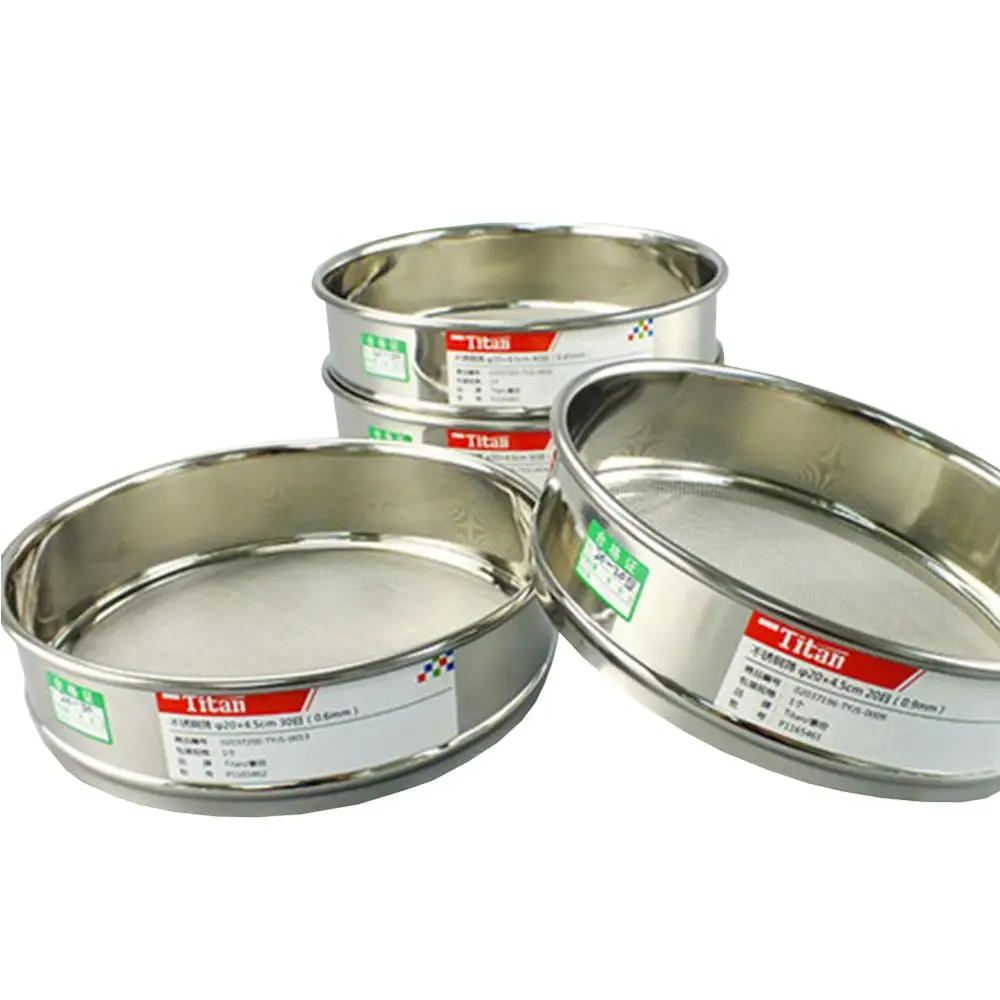 

Experiment Instrument Stainless Steel Sieve Laboratory Supplies Medical Sieve Sample Powder Screening Filtration Tool
