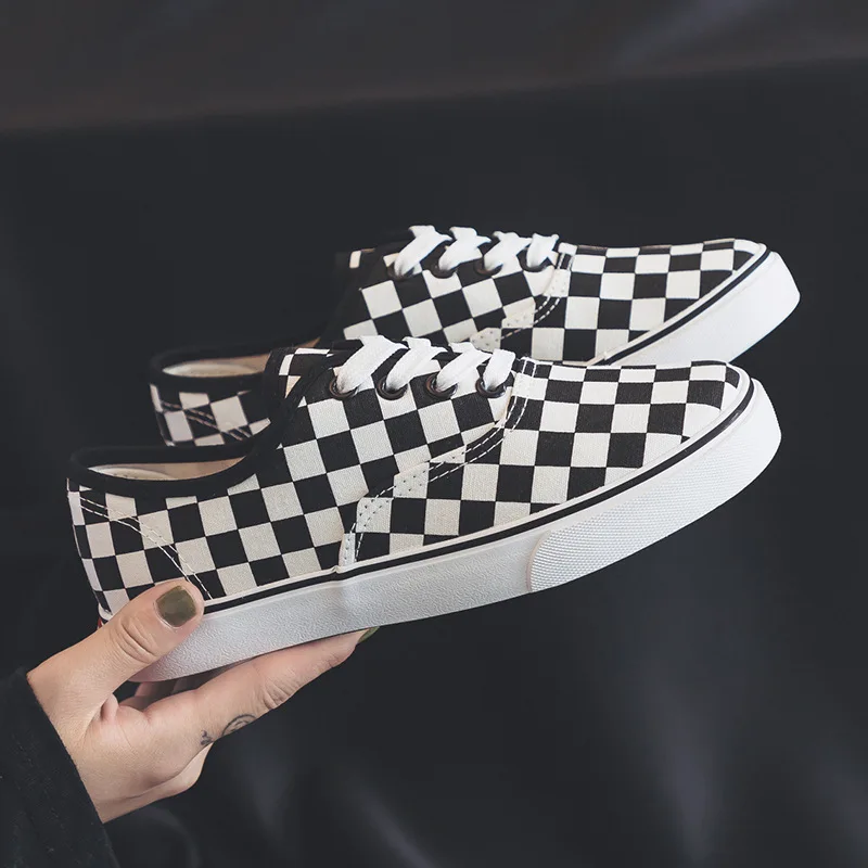 

2019 Cloth Shoes Small White Sails Autumn Women's New Style Shoes Trendy Shoes Ulzzang Korean-style Lace-up Versatile Solid Colo