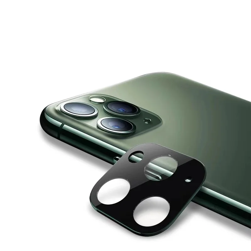 500 шт,, новинка, для iphone 11, сплав, объектив камеры, Защитная пленка для экрана, рамка+ закаленное стекло для iphone 11 Pro Max, DHL