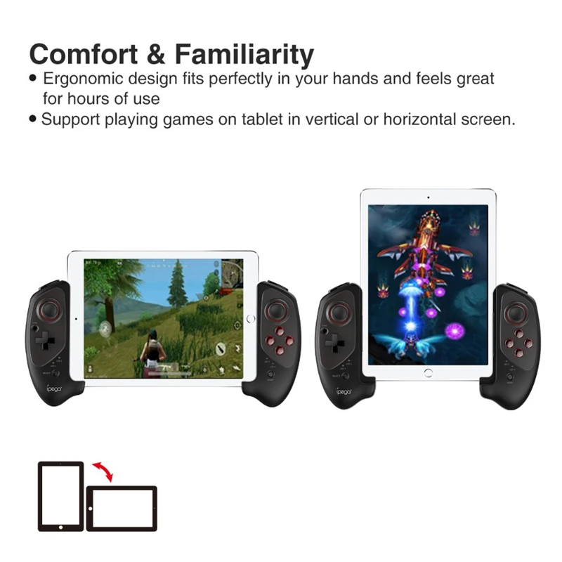  iPEGA PG-9083s Pubg Bluetooth Gamepad Wireless Telescopic Game Controller Practical Stretch Joystic