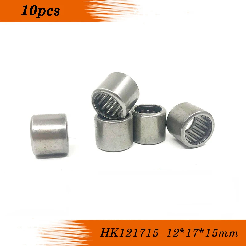 

10Pcs HK121715 HK1215 12*17*15mm 7942/12 Drawn Cup Type Needle Roller Bearing 12 x 17 x 15mmFree shipping High Quality