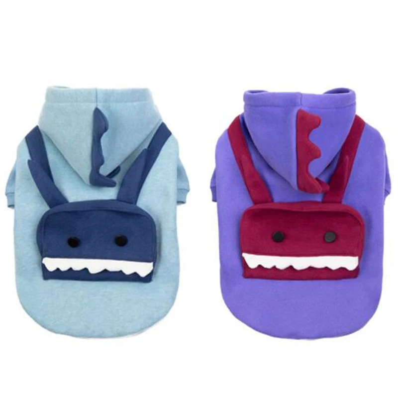 

2019 autumn and winter new pet clothes casual style robot pattern material two color optional five style can choose dog sweater
