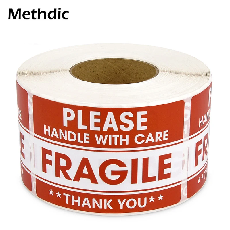 fragile labels roll