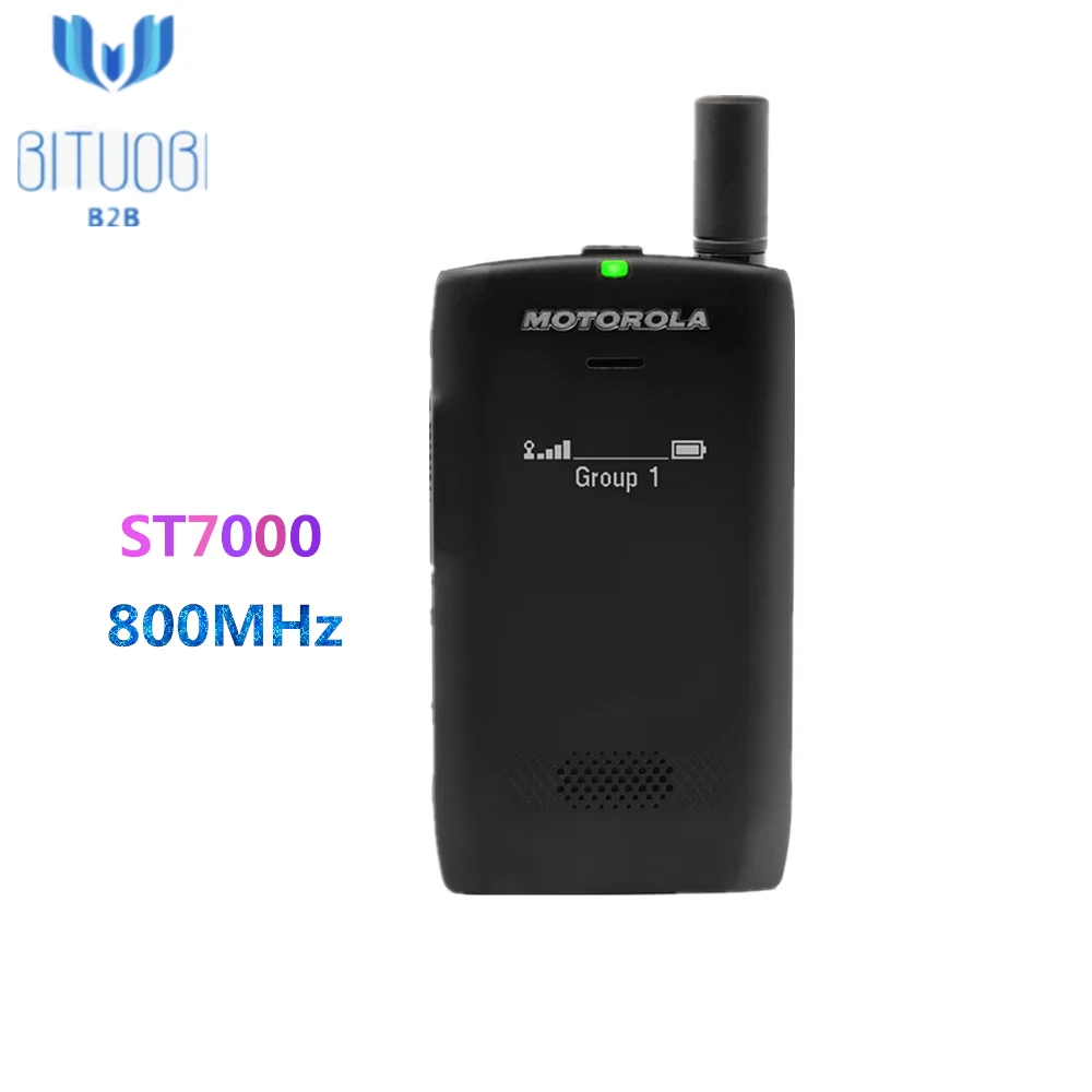 Горячая продукт ST7000 маленький TETRA радио 380-403MHz 800MHz walkie talkie с gps Bluetooth удобно носить с собой - Цвет: 800MHz