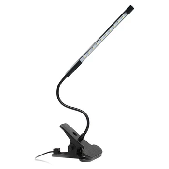 

Usb Led Desk Lamp With Clip Flexible Table Lamp For Bedside Book Reading Study Office Work Children Night Light