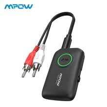 Mpow BH390 Bluetooth адаптер Bluetooth 5,0 приемник и передатчик 2 в 1 AptX HD аудио для ТВ автомобиля Aux Bluetooth динамик
