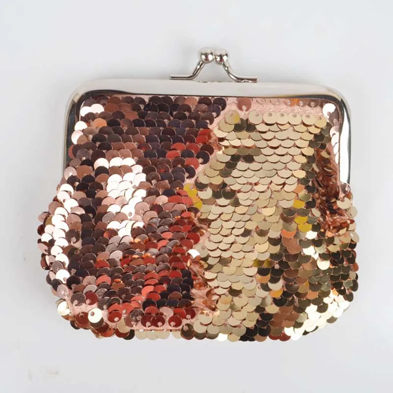 Новый модный мини-кошелек с блестками, дамская сумочка, портативные женские кошельки с блестками, сумка-визитница, маленький карман для