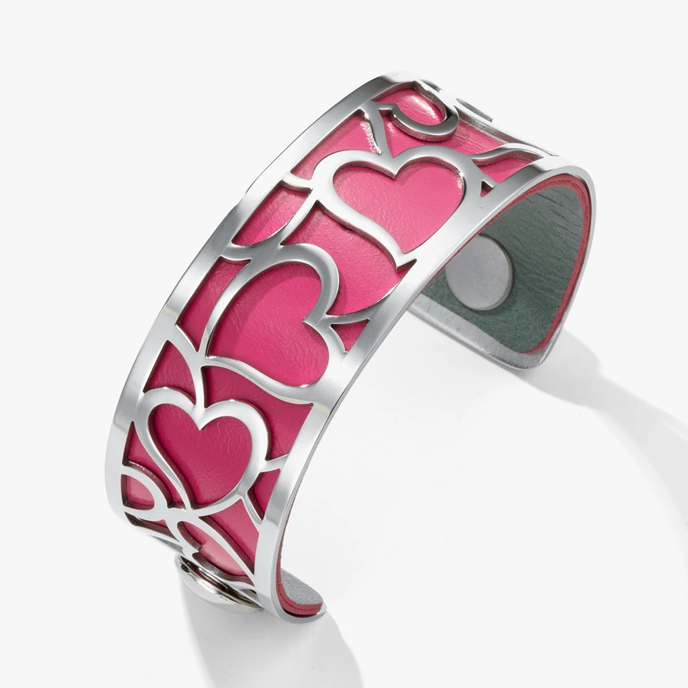 Kopen Legenstar Hart Verwisselbare Manchet Armband Manchette femme de Bras 2019 Liefde Rvs Armbanden Bangles Voor Vrouwen