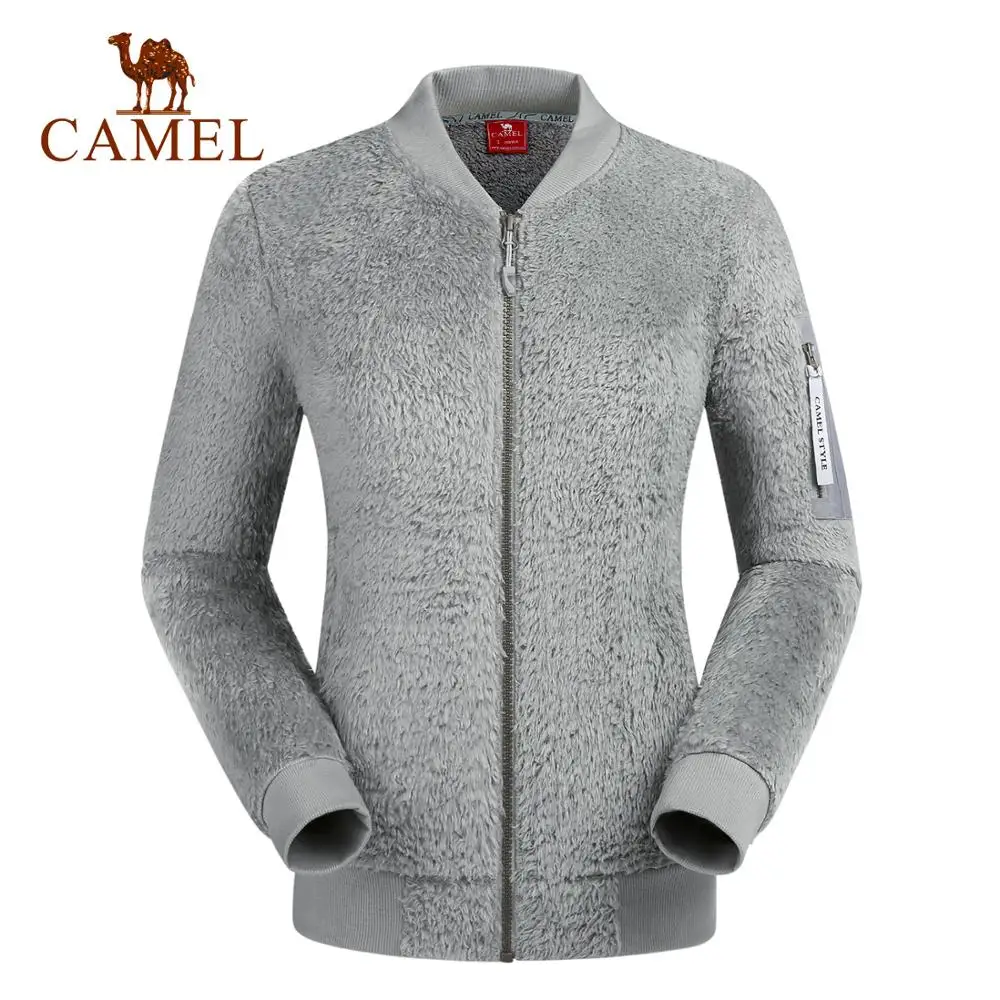 CAMEL для женщин и мужчин флисовая куртка треккинг походная одежда открытый софтшелл спортивная теплая ветрозащитная Snowwolf - Цвет: 302Grey-Female