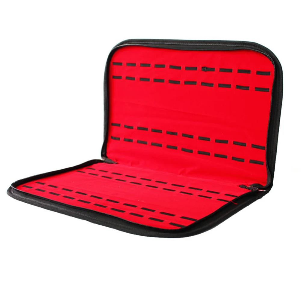 

Protective Collection PU Lint Zipper Closure Portable Display Gift Case Decoration Watch Storage Box 20 Slot Counter Organizer