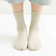 Качественные забавные носки; сезон весна-осень; толстые носки для женщин; короткие носки средней длины; милые корейские Хлопковые женские носки; 5 пар