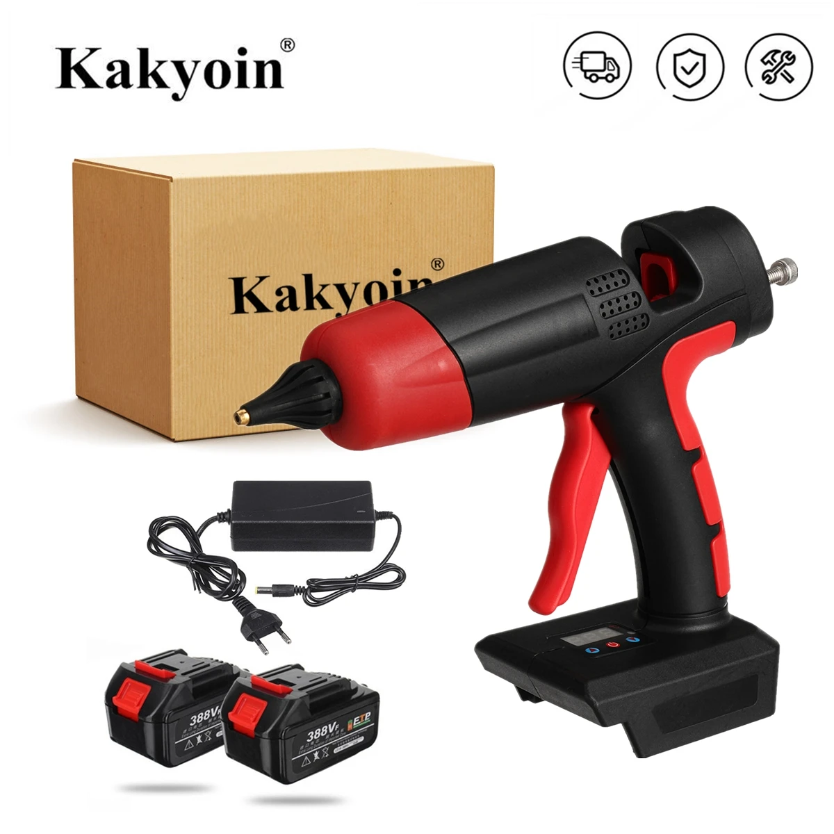 Аккумуляторный клеевой пистолет Makita 1200 Вт литий-ионный аккумулятор 15000 мАч |