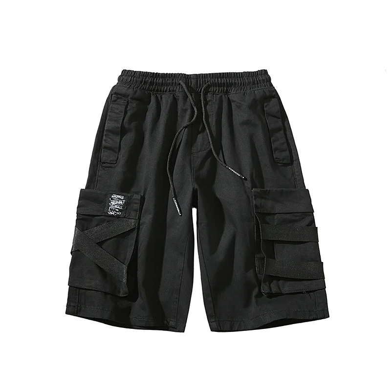 

Japanese Loose Cargo Shorts Summer Korean Version Trend Five-point Pants Men Casual Sports Pants Breathable Casual Shorts Men