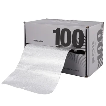

1 Box of Hair Coloring Tin Foil Professional Hairdressing Perm Modeling Tool for Salon Barber Shop