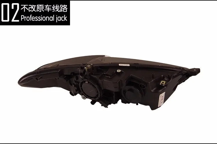 Автомобильный стайлинг фары для Ford Mondeo Fusion 2013- светодиодные фары DRL ходовые огни Биксеноновые лучи Противотуманные фары с ангельскими глазками