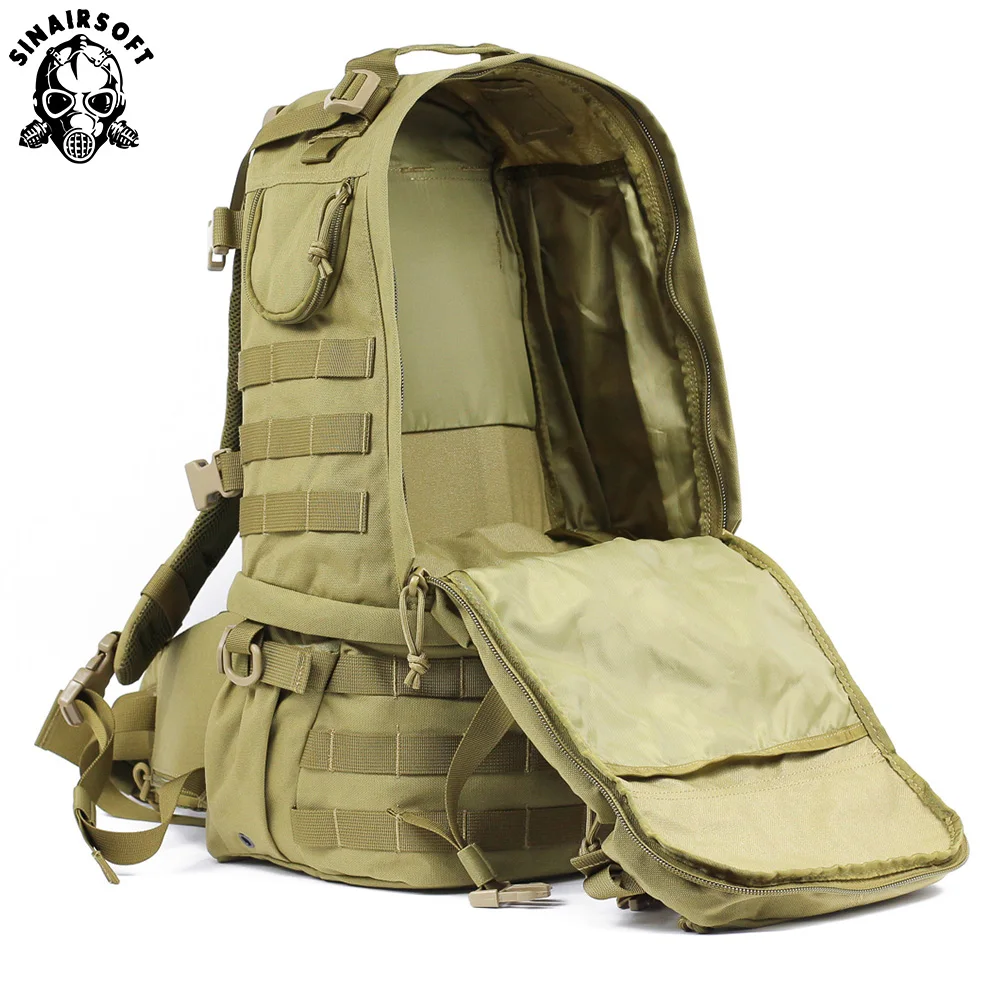 SINAIRSOFT 65L открытый полевой Многофункциональный тактический рюкзак ilitary Рыбалка водонепроницаемый Molle-Pack треккинг Охота-сумка