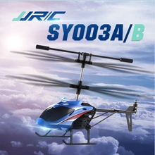 37g JJRC SY003A/B 3.5CH tek anahtar kalkış kızılötesi uzaktan kumanda helikopter uçak RTF çocuk açık model oyuncaklar hediyeler