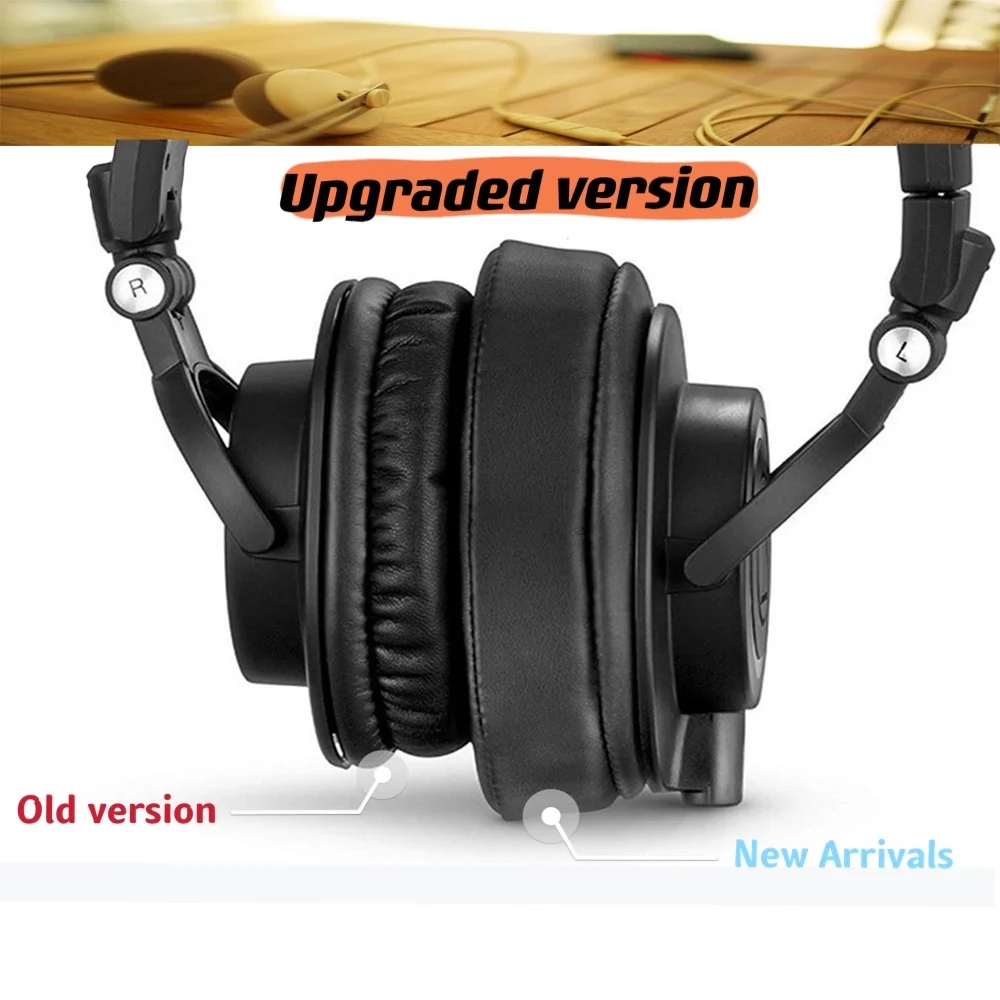 Earpads Soft Replacement for Brainwavz HM5 Arctis 7 5 3 ATH