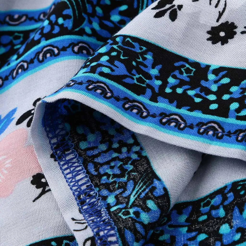 JAYCOSIN женская одежда Boho Сексуальная плиссированная юбка с высокой талией для женщин s модная эластичная юбка миди с цветочным принтом осень зима 1202