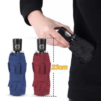 

Portable Automatic Umbrella Rain Women 5Folding Small Light Ultralight Umbrellas Men Kids UV Parasol High Quality Umbrella Women
