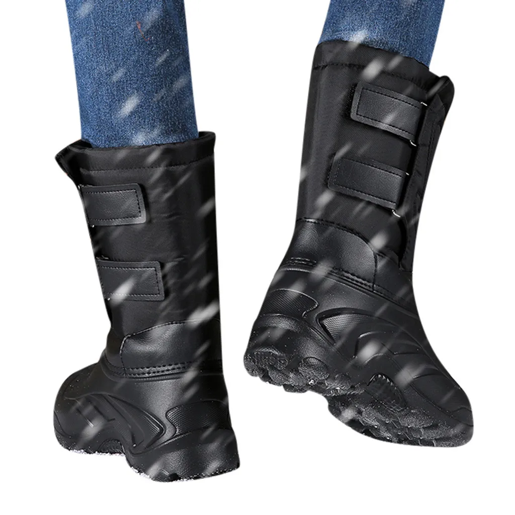 SAGACE/мужская хлопковая обувь; зимние водонепроницаемые ботинки; мужские высокие бархатные ботинки; спортивная обувь для улицы; Новинка